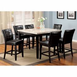 MARION II 7 Pc Set (Counter Ht. Table + 6 Chairs)